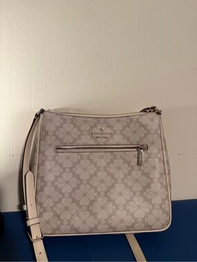 kate spade swingback Pink Floral-Pattern Crossbody Bag with matching wristlet